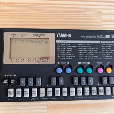 Yamaha MU5 Tone Generator Midi 1995 Excellent Condition with Owners Manual book image 4