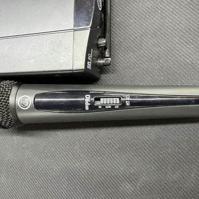 AKG Mini Pro SR40 HT 40 Vocal Set Wireless Microphone System - Band C 2010s - Black SR image 2