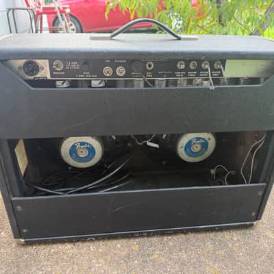 Fender Pro Reverb 2-Channel 40-Watt 2x12" Guitar Combo 1965 - 1967 - Black Panel image 7