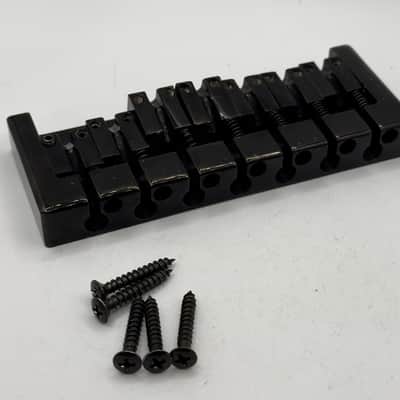Conklin Groove Tools 7 String Bass Bridge 1990’s - Black image 4
