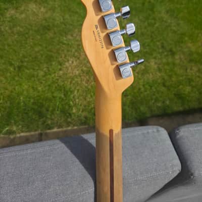 Fender American Telecaster Partscaster Relic 2005/2010 - Aztec Gold nitro over Candy Apple Red image 4