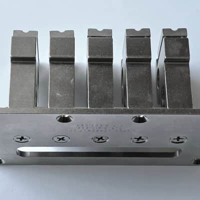 2TEK 5 Sting Bass Bridge - Unpolished Stainless Steel imagen 7