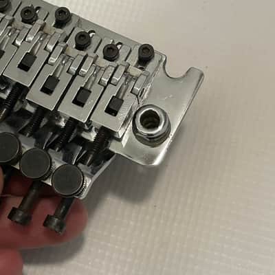 1980's Era Original Floyd Rose Made in Germany Chrome Tremolo Bridge Vibrato Kramer Guitar image 18