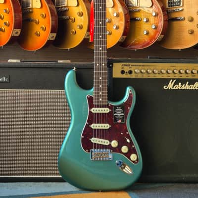 Fender American Professional Classic Stratocaster 2025 - Faded Sherwood Green Metallic image 1