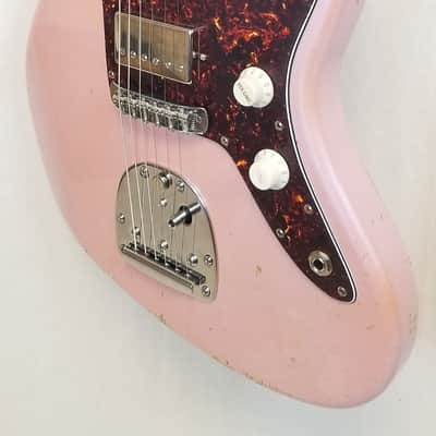 LsL Instruments Placerita JM Style Offset w/Tremolo, Ash Body, Rosewood FB, Ice Pink, 6lbs 13.8ozs, HSC image 5
