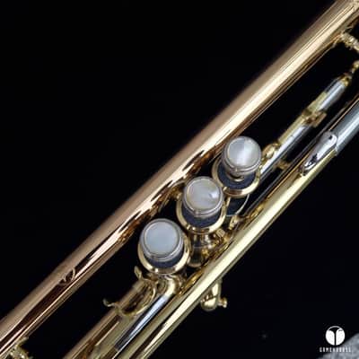 First Yamaha YTR-1 Lacquered Brass made in Japan,designed by Schilke gamonbrass image 9