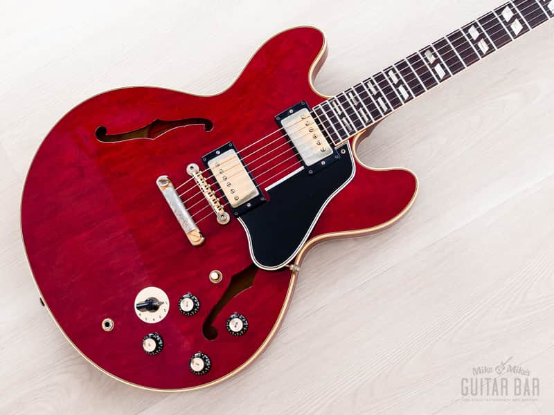 1964 Gibson ES-345 Vintage Semi-Hollow Guitar Cherry, Collector-Grade w/ Case - Excellent