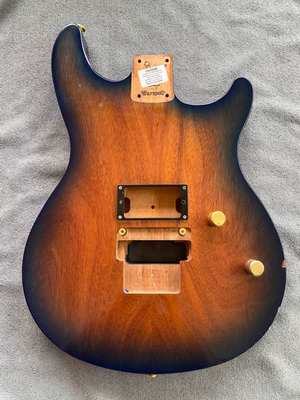 Warmoth VIP Mahogany Body Floyd Ready image 1