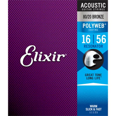 Elixir 11125 Polyweb Acoustic 16-56 - Strings image 2