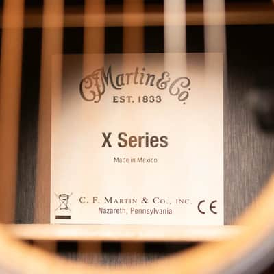 Martin 000-X2E Brazilian Acoustic/Electric Guitar with Gig Bag image 13