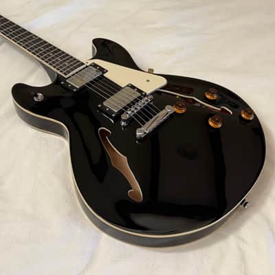 Harley Benton HB-35 (ES-335) Semi-Hollow Body Electric Guitar - Free Pro Setup image 4