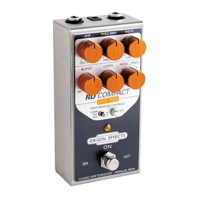 Origin Effects RD Compact Hot Rod Amp Overdrive Pedal image 3