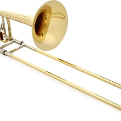 Bach 42F Stradivarius Professional Trombone - Infinity Axial Valve - Open Wrap - Clear Lacquer image 2
