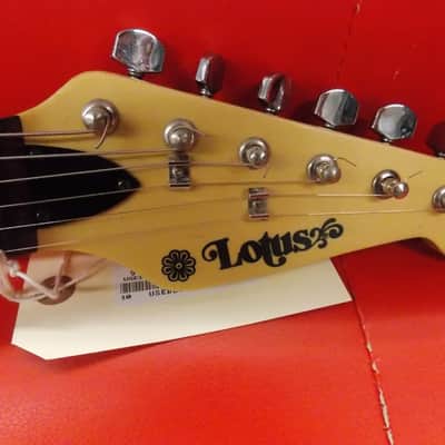 Lotus Strat Copy Electric Guitar Blue Burst image 3