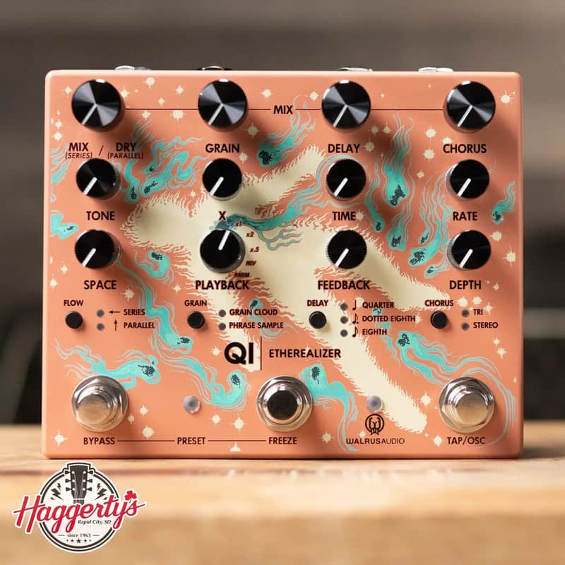 Walrus Audio Qi Etherealizer Pedal - Terracotta image 1