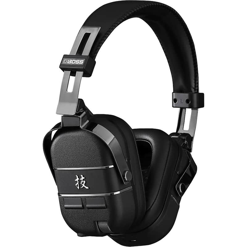 BOSS Waza-Air Wireless Headphone Bass Amp Regular Black image 1