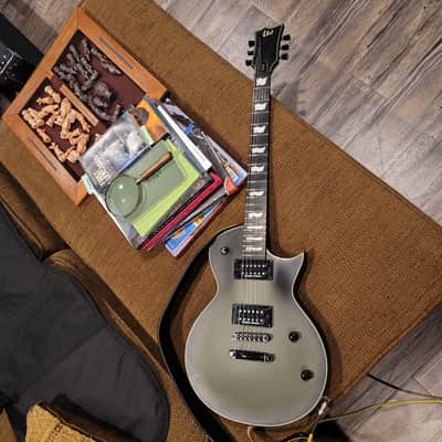 ESP LTD BK-600 Bill Kelliher Signature 2016 - Present - Military Green Sunburst Satin image 3