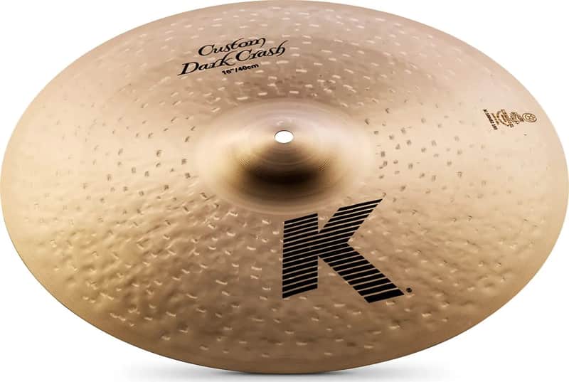 Zildjian K Custom Dark Crash Cymbal, 16" image 1
