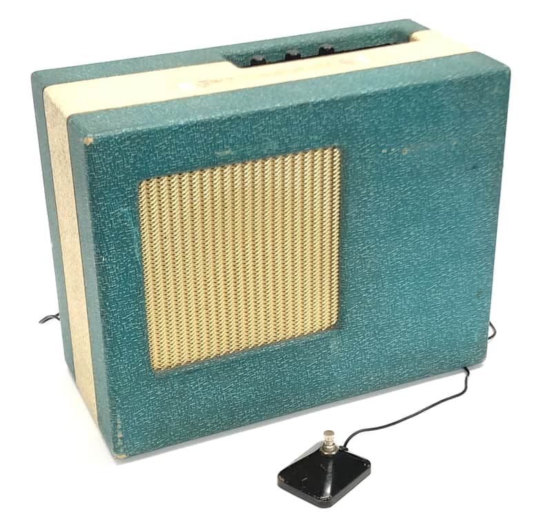 1963 Watkins Westminster 14w Vintage WEM Tube Amplifier - Rare 2 x EL84, 10" ELAC Model with Cover! image 1