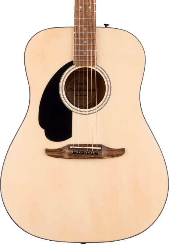 Fender California Standard Redondo Left-Handed Dreadnought Acoustic Guitar, Spruce Top, Natural image 1