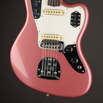 Fender Custom Shop 1963 Jaguar 2024 - Aged Burgundy Mist Metallic Journeyman image 5