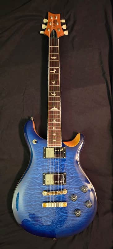 PRS SE Limited Edition McCarthy 594 Quilt Top blue burst RARE image 1