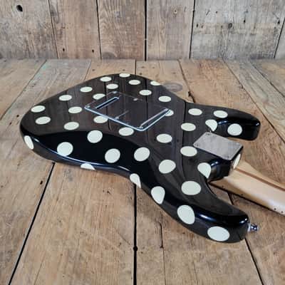 Fender Buddy Guy Stratocaster 2021 - Black and White Polka Dot image 17