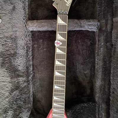 Jackson USA Vinnie Vincent Vee 1988 Pink OHSC image 4
