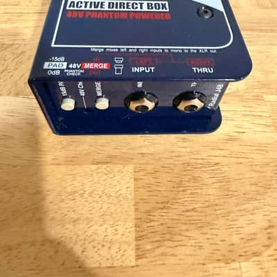 Radial J48 Active Direct Box 2010s - Blue image 3