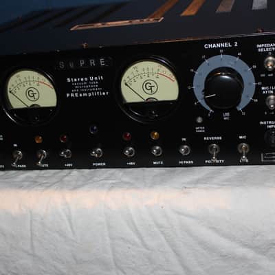 Groove Tubes SuPre Stereo Unit Vaccum Tube Microphone & Instrument Preamplifier image 4