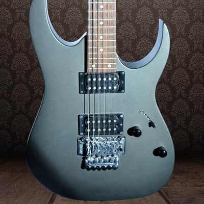 Ibanez RG320 Gunmetal Gray Electric Guitar With Floyd Rose image 1