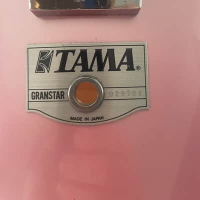 Tama Granstar année 90 - Rhodoïd Cherry rose image 10