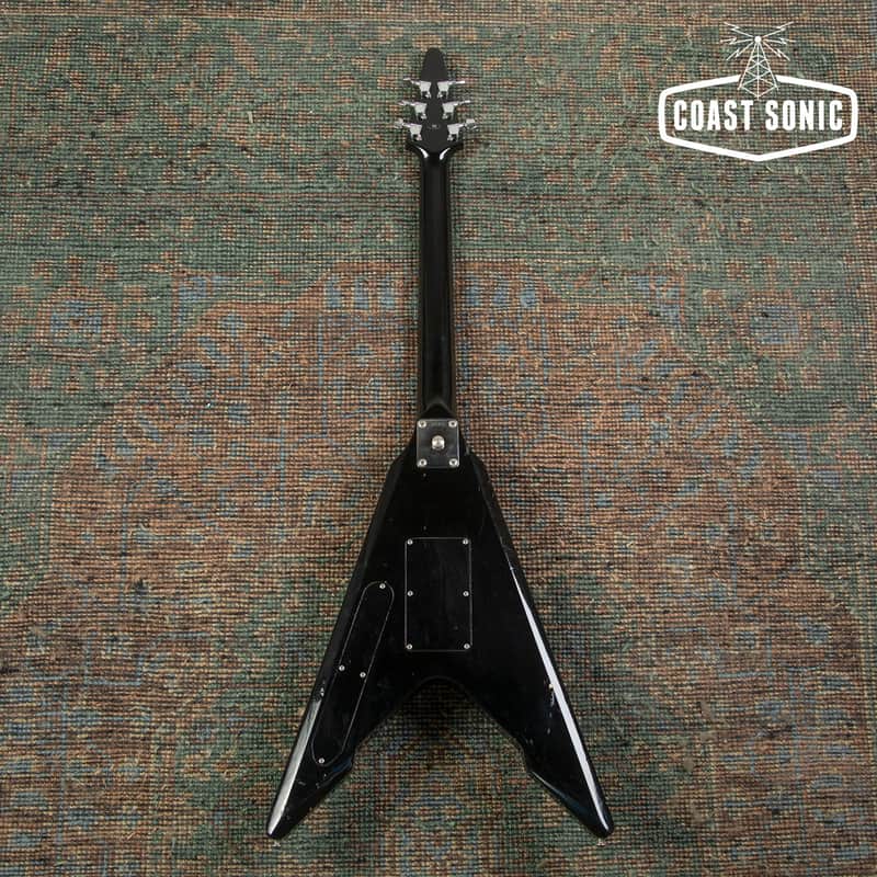 Tokai フライングV (Tokai Super Edition)ブラック 1982 Tokai FV-55 Super Edition Flying V Made in Japan Ayers Rocker