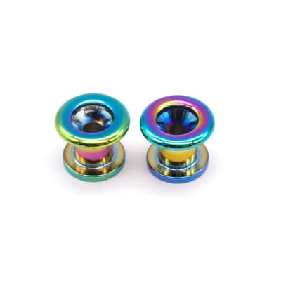 KD By AxLabs Longer Neck Area Strap Buttons (2) - Burnt Chrome image 1