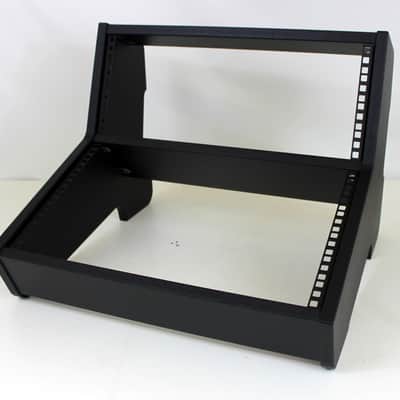 Nutshell 6U+4U (10U) STUDIO RACK CASE DUAL ANGLE - Black image 4