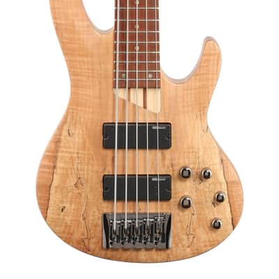 ESP LTD B205SM 5-String Electric Bass Guitar Natural Satin image 3