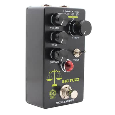 Mosky Audio Big Fuzz Fuzzy Distortion w/ 4 Mode Tonal Select Switch with Dual Voice Toggle image 3