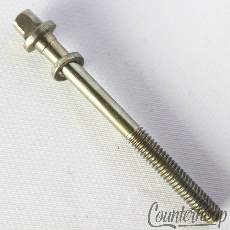 Slingerland 1x 2 3/8"T-Rod Radio King Nickel Snare Drum Tensioner Tom Vintage40s image 1