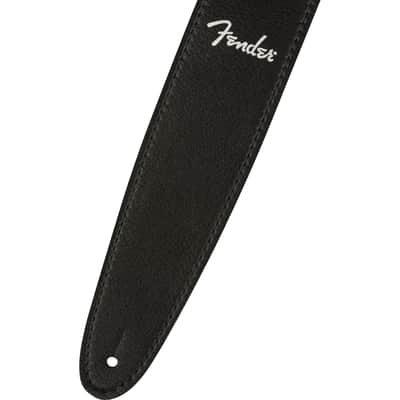 Fender Vegan Leather Strap Black 2,5" image 2