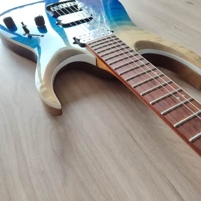 Ibanez RGA42HPQM Blue Iceberg Gradation image 5