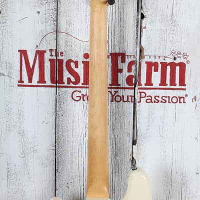 Fender Standard Precision Bass 4 String Electric Bass Guitar Olympic White image 11