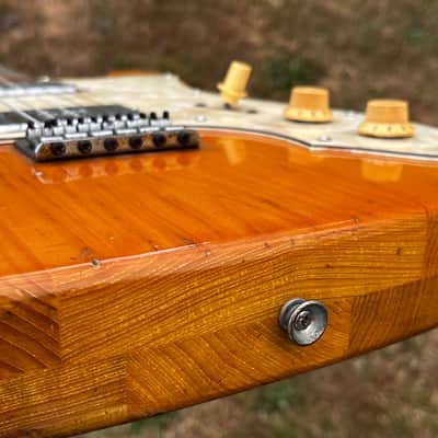 1974 Greco TE-450N Thinline Tele ... EMBOSSED Maxon PU-103 Prototype Wide-Range Humbuckers ... BAKED MAPLE FRETBOARD ... (Made In Japan Lawsuit Era) + GIGBAG image 25