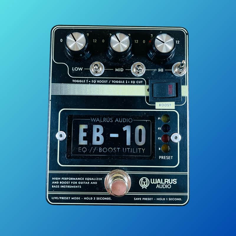 Walrus Audio EB-10 Preamp/EQ/Boost image 1