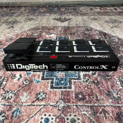 2001 DigiTech Control X Foot Controller Vintage Made In USA MIDI Footswitch W/ Original Box Cable & Manual! image 6
