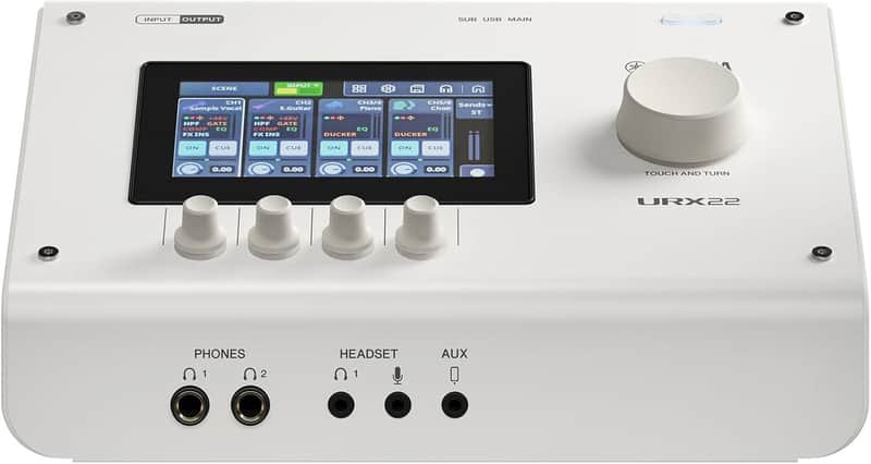 Yamaha URX22 4x2 USB-C Audio Interface (White) image 1