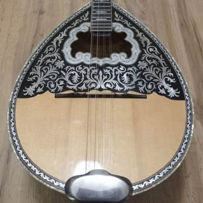 Greek Bouzouki & hardcase & pickup & 300 backing track with pdf scores 8 string 1990 approximately image 1