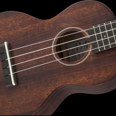Gretsch G9110 Concert Standard Ukulele with Gig Bag, Vintage Mahogany Stain image 3