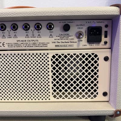 Victory Amps V40 Deluxe 40 Watt Guitar Head 2010s - Cream Bild 7