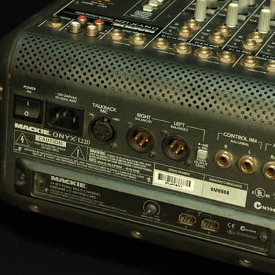 MACKIE Onyx 1220 12-Channel Analog Mixer [JP16171] (05/08) image 4