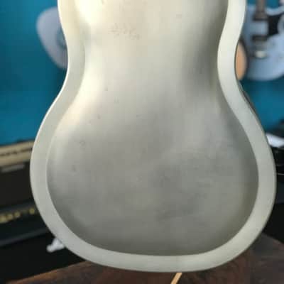 Republic Guitars Delta Rocket Resonator Guitar Style 88 - Brushed Steel image 13